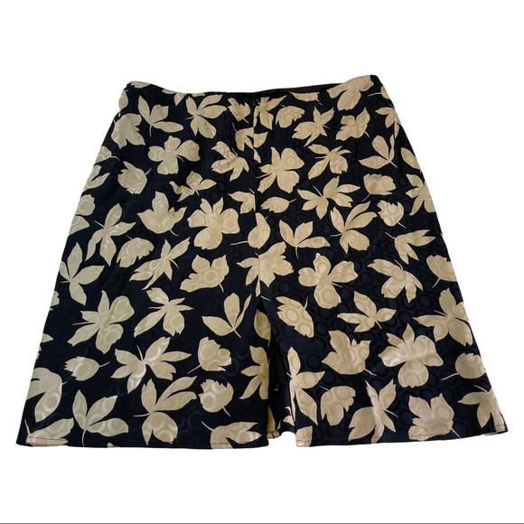 VTG Giorgio Armani Floral Silk Top & Skirt Set 44 - Picture 3 of 12